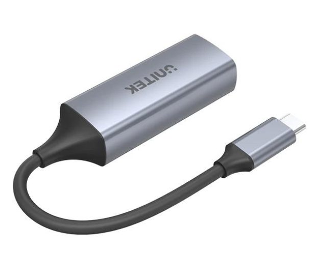 UNITEK Adapter USB-C 3.1 GEN 1 RJ45; 1000 Mbps; U1312A - 587891 - zdjęcie 2